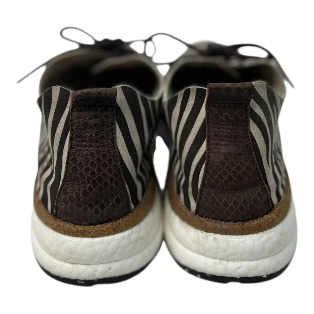 OTBT Alstead Lightweight Women's Zebra Leather Sneakers Athleisure Size 9M Comfy - Picture 3 of 13